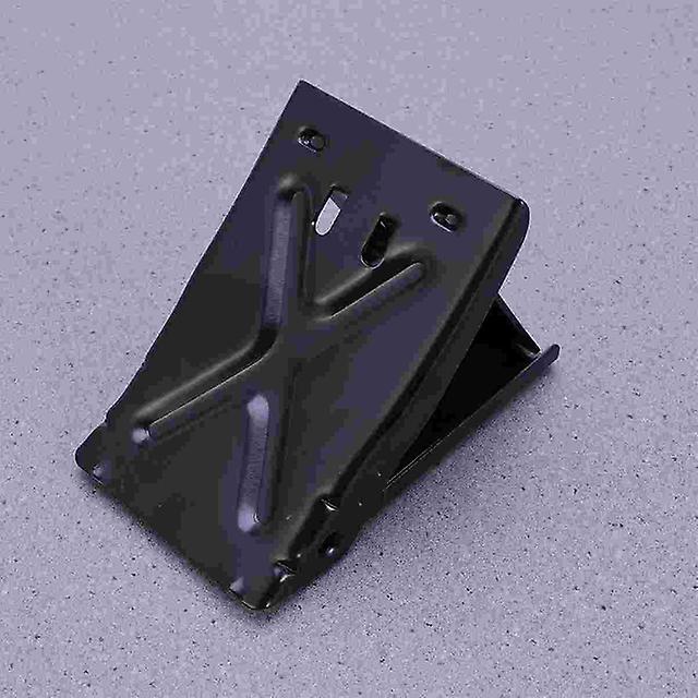 2Pcs Stop Control Metal Universal Durable Black Stop Control Triangle Pad For Motor Car Auto
