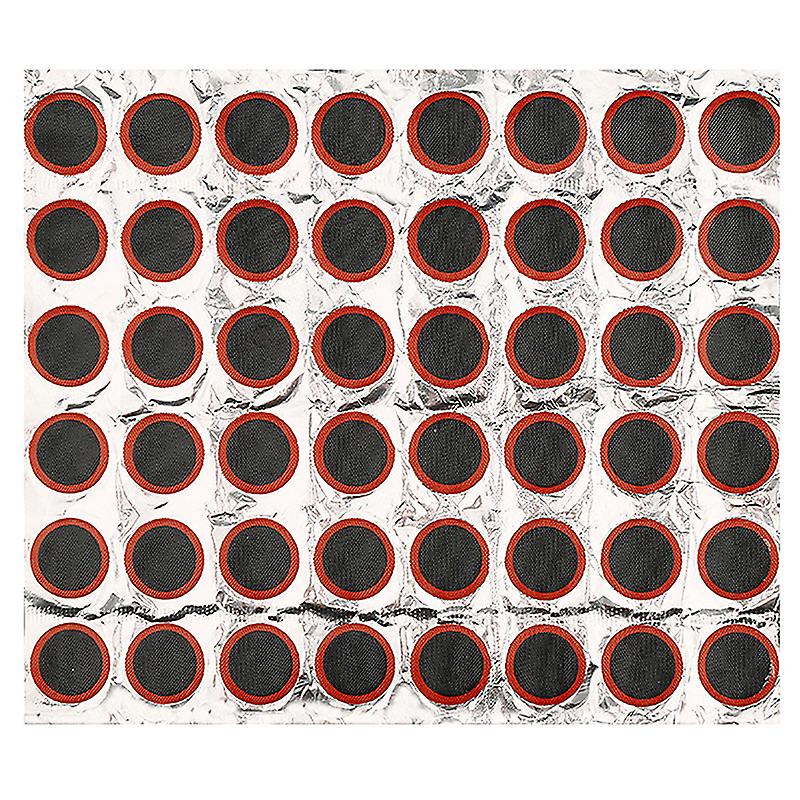 48 adet / set 25mm Yuvarlak Kauçuk Bisiklet Lastiği Yama Döngüsü Onarım Araçları Tüp Delinme