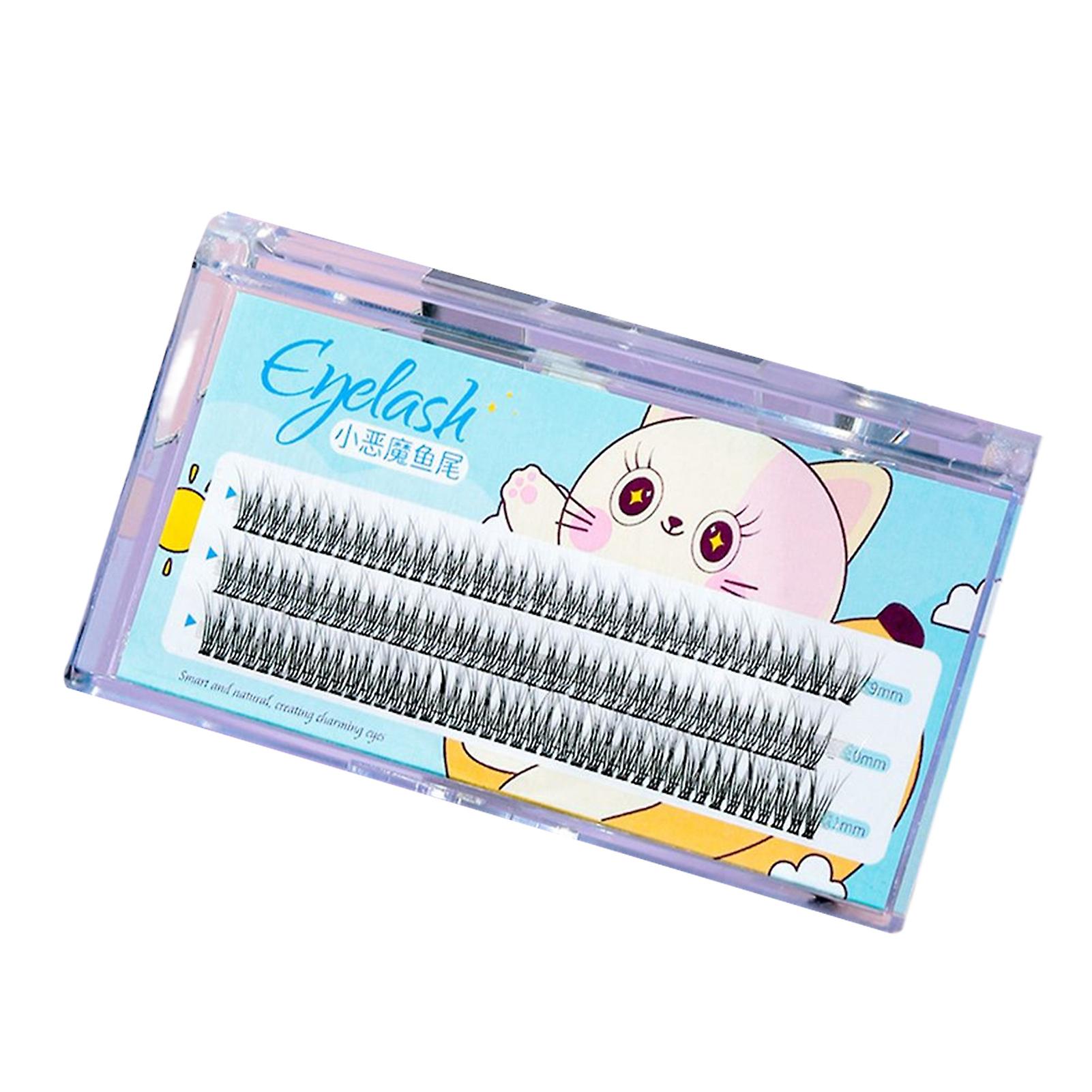 Simulation Grafted False Eyelashes Long Dramatic Thick Soft Light Lashes Eye Makeup Accessory For Girls