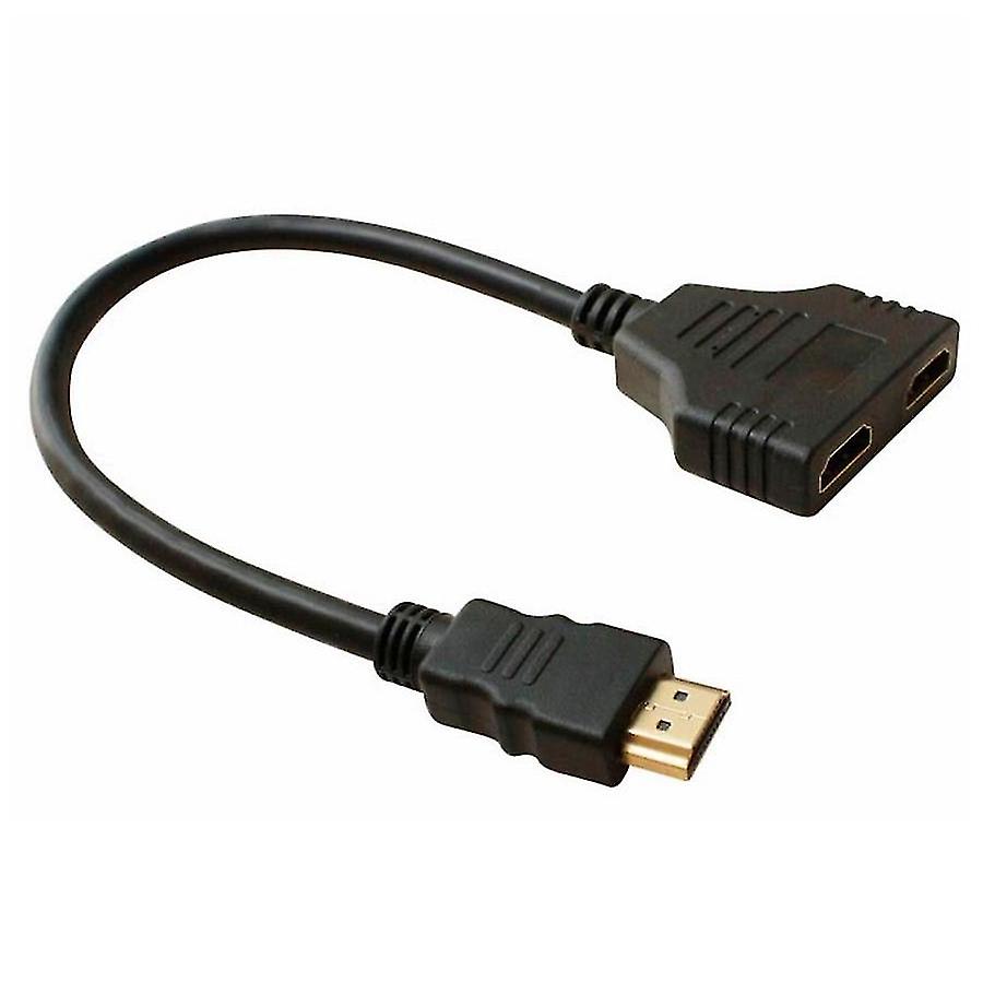 2 In 1 Splitter Adapter Full Hd 3d 1080p