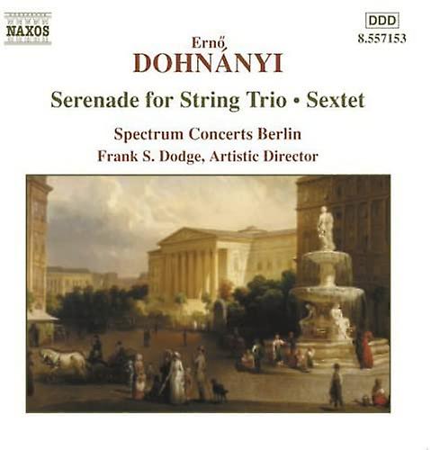 Ernö Dohnányi - Dohnányi: Serenade For String Trio; Sextet [CD]
