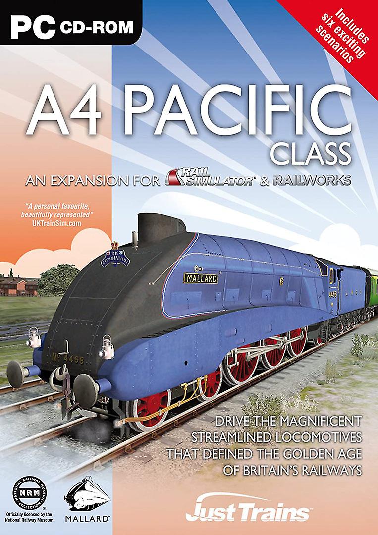 A4 Pacific Class: Add-on For Rail Simulator, Railworks & Railworks 2