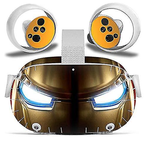 Vr Headset And Controller Skin For Oculus Quest 2, Vinyl Decal Stickers For Oculus Quest 2 Vr Headset Controllers