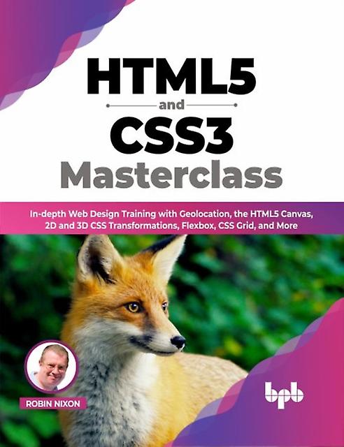 Html5 And Css3 Masterclass by Robin Nixon Paperback