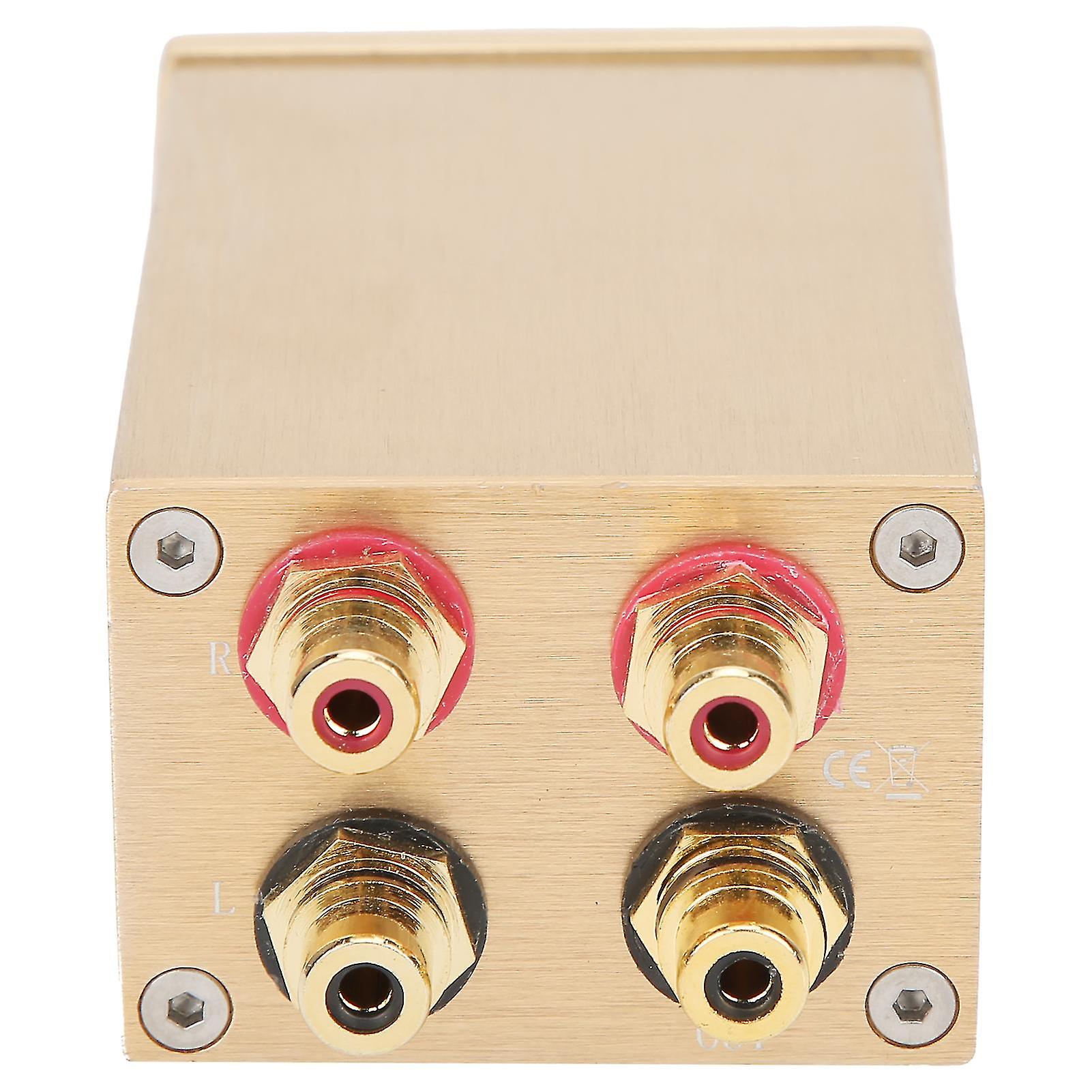 Passive Preamp Volume Controller Highaccuracy Tv Video Audio Parts Electronic Component Golden