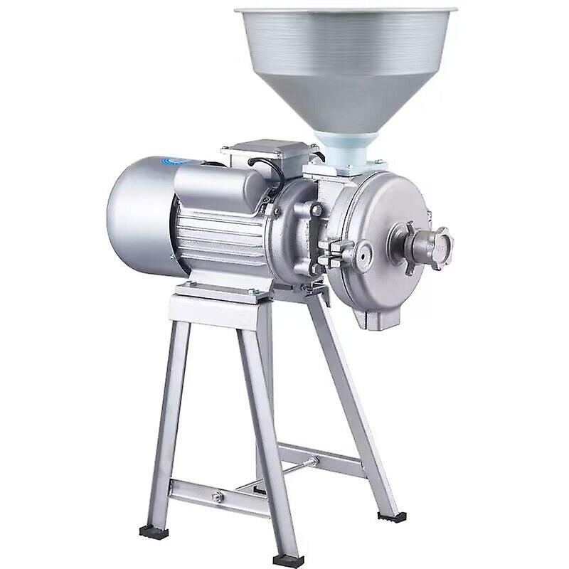 1500W Type Dry And Wet Soybean Grinder Superfine Grinding Corn Rice Wheat Flour Crusher Pulverizer Feed Flour Mill Machine