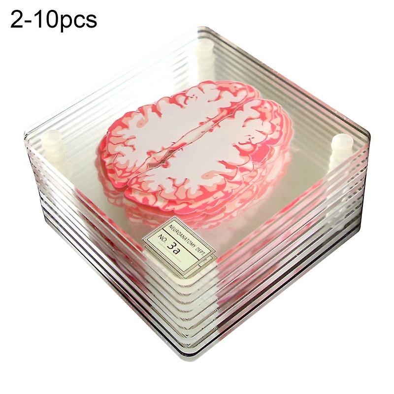 1 Set Horror Cup Mat Visual Effect Acrylic Creative Bloodstain Pattern Cup Pad for Halloween