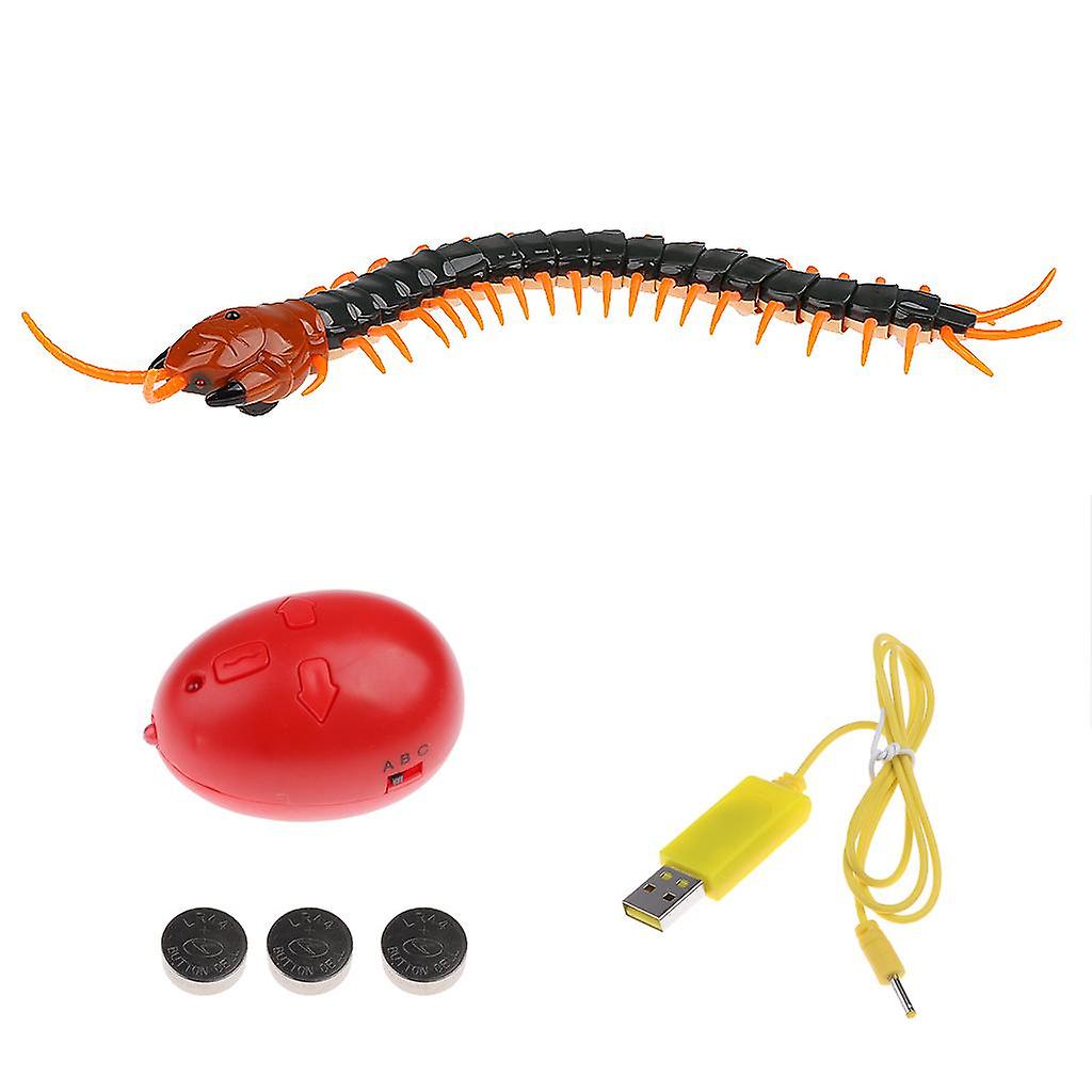 Electric Remote Control Simulation Centipede Scary Gag Prank Trick Toy Gift