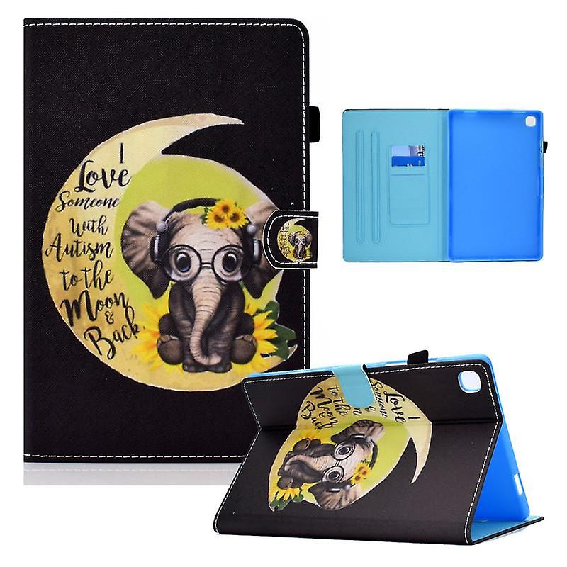 Case For Samsung Galaxy Tab S6 Lite 10.4 Inch Pattern Cover With Auto Sleep/Wake Function