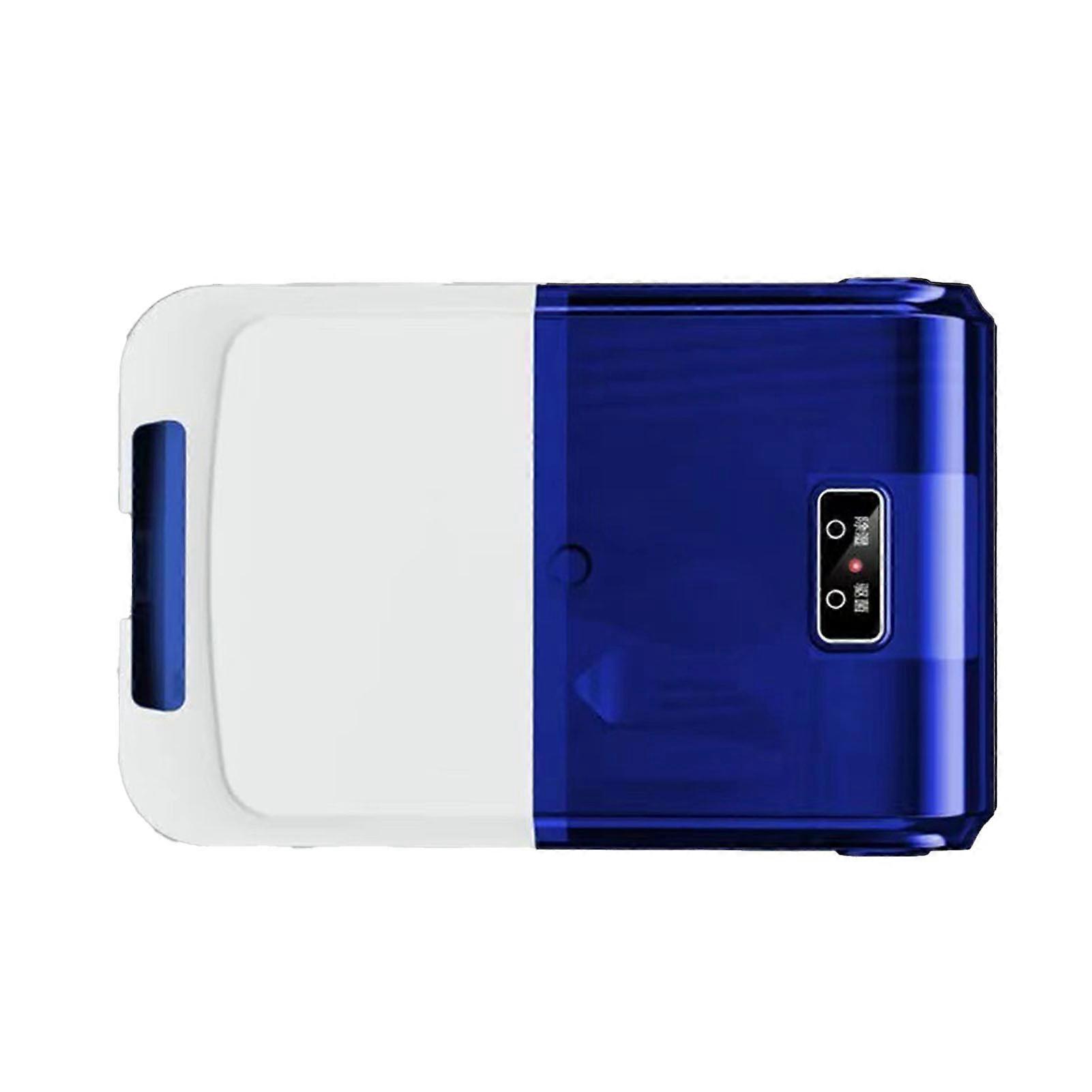 Wall Mounted Chopsticks Cage: Your Home's Multifunctional Dustproof Draining Solution for Tableware Storage(Air Dried-Blue)
