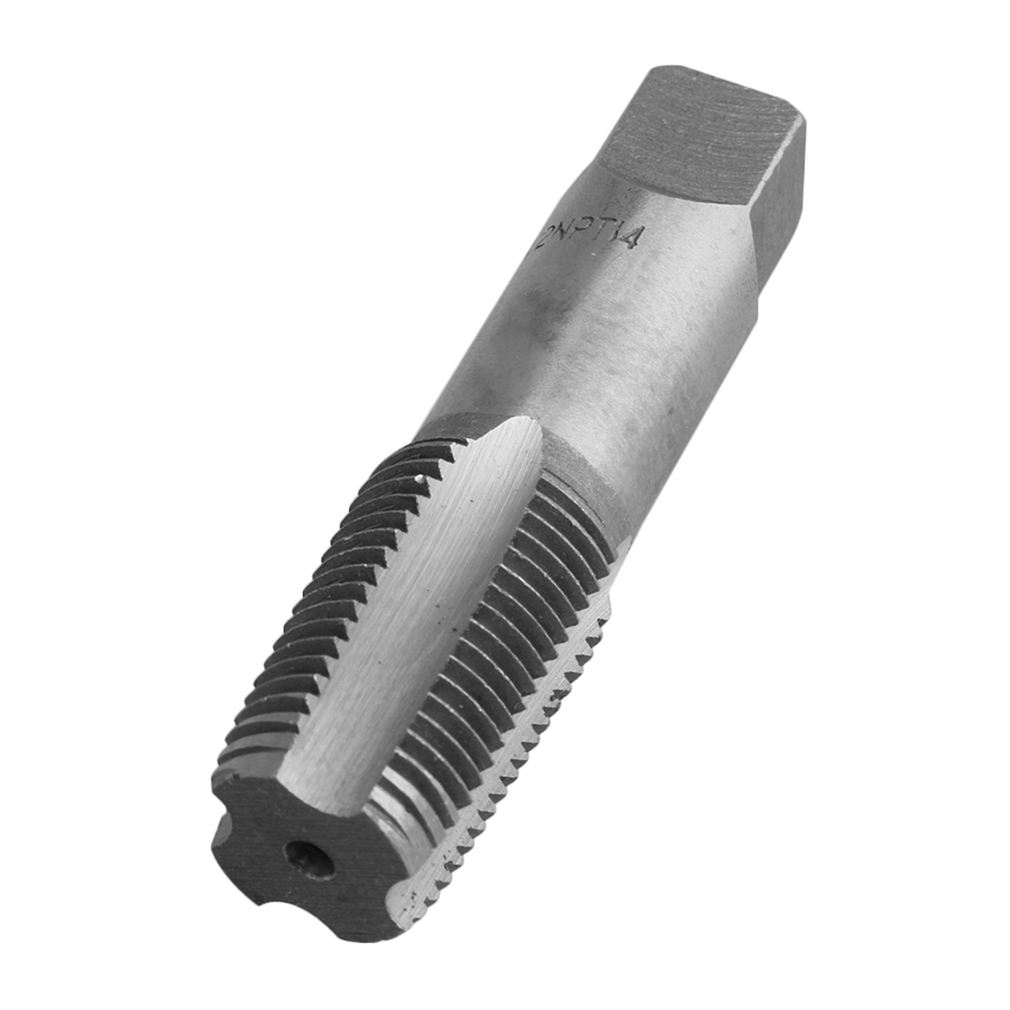 HSS Titanium Color 1/2Inch NPT Thread Pipe Taps with 0.55x0.55in Square End