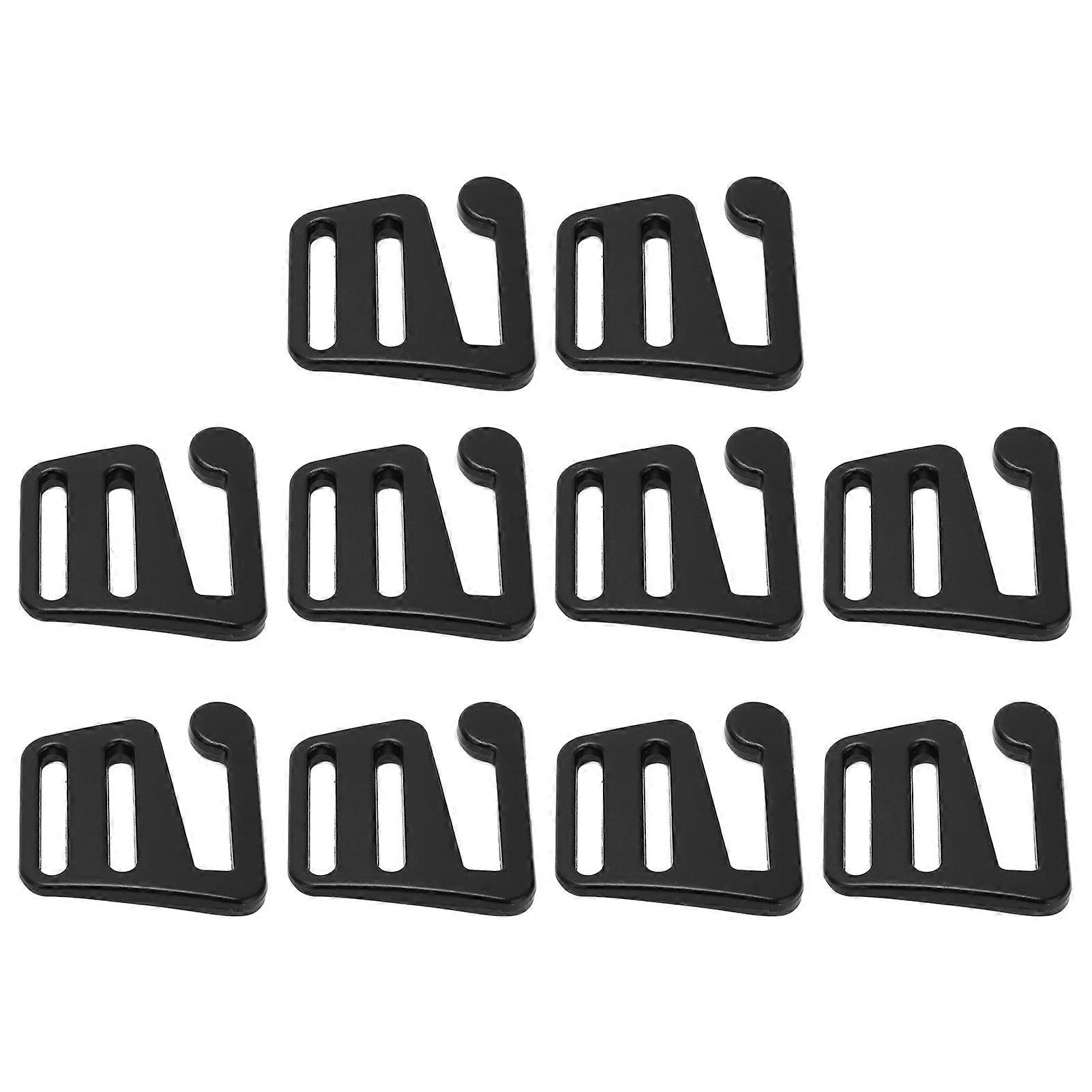 10Pcs Adjustable Buckle Alloy Multi Purpose Lightweight