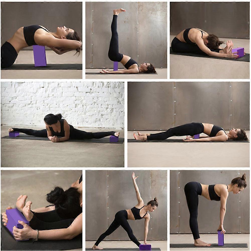 Cork Yoga Block Non-Slip Lightweight Yoga Prop for Pilates, Home Workout & Beginner Training | Fruugo NO