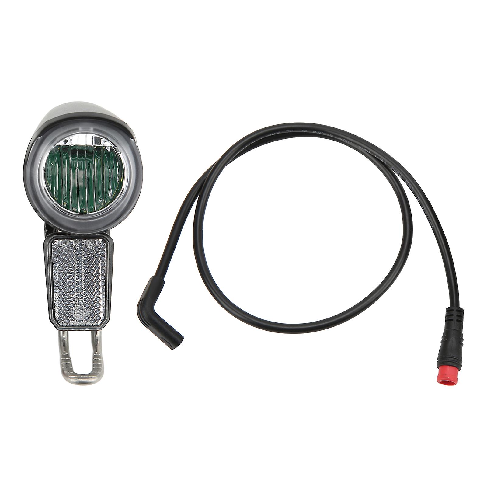 5W 6-60V Electric Bike LED Front Light with Waterproof Connector and Heat Dissipation