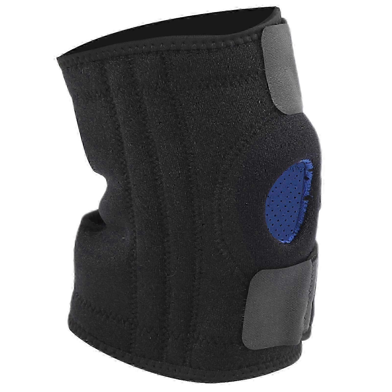 Performance Knee Sleeve, Knee Pain Relief with Compression Straps, Ergonomically Designed Stabilizers & High Elastic Fabric for Outdoor Activities,