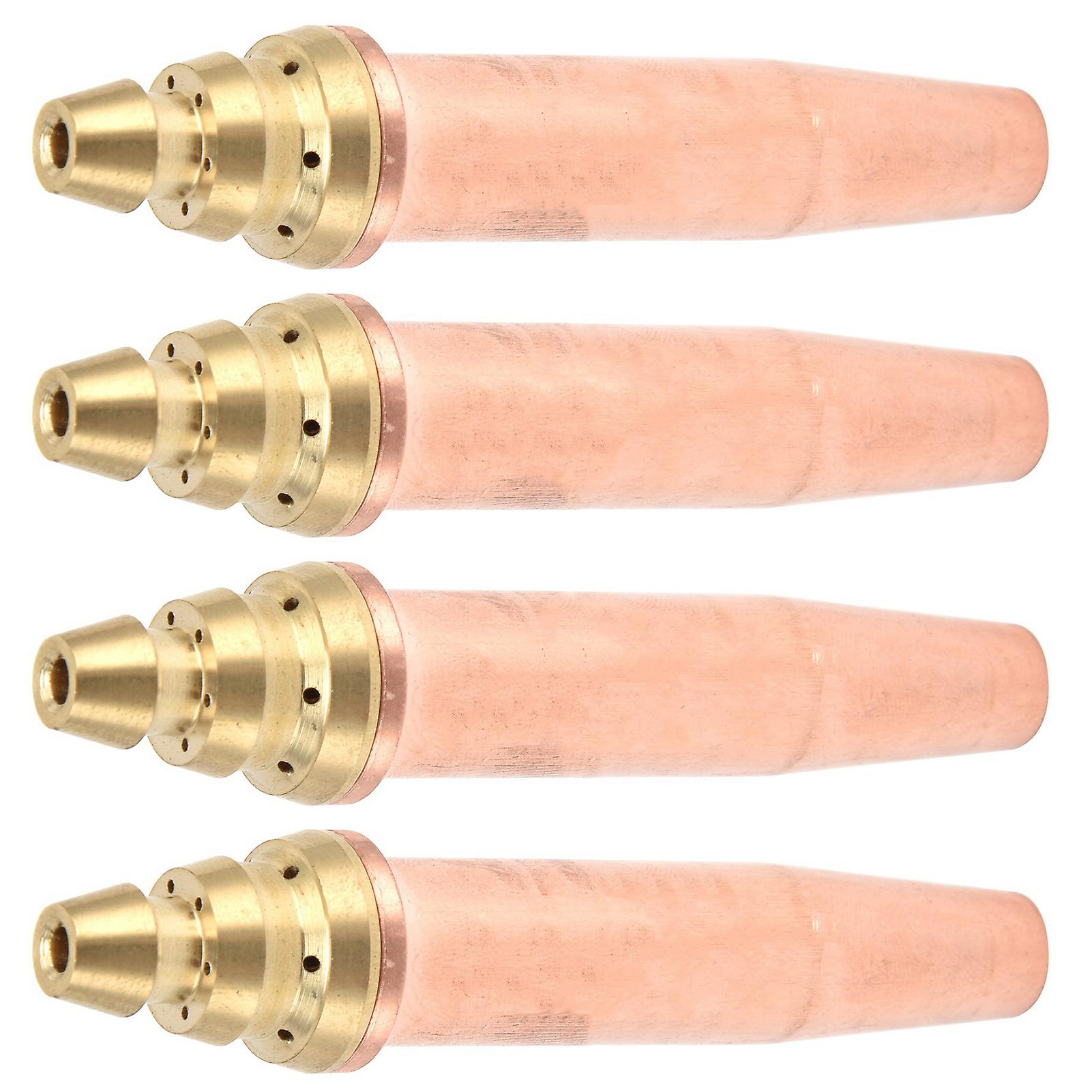 4Pcs Propane Cutting Torch Tips High Temperature Resistance Fast Cutting Isobaric Cutting Nozzle3#