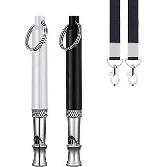 Veeki Dog Whistle, 2022 New 2PCS Ultrasonic Dog Whistles to Stop Barking Dog Whistle for Training Recall,Professional Adjustable Silent Dog Whistle Tr