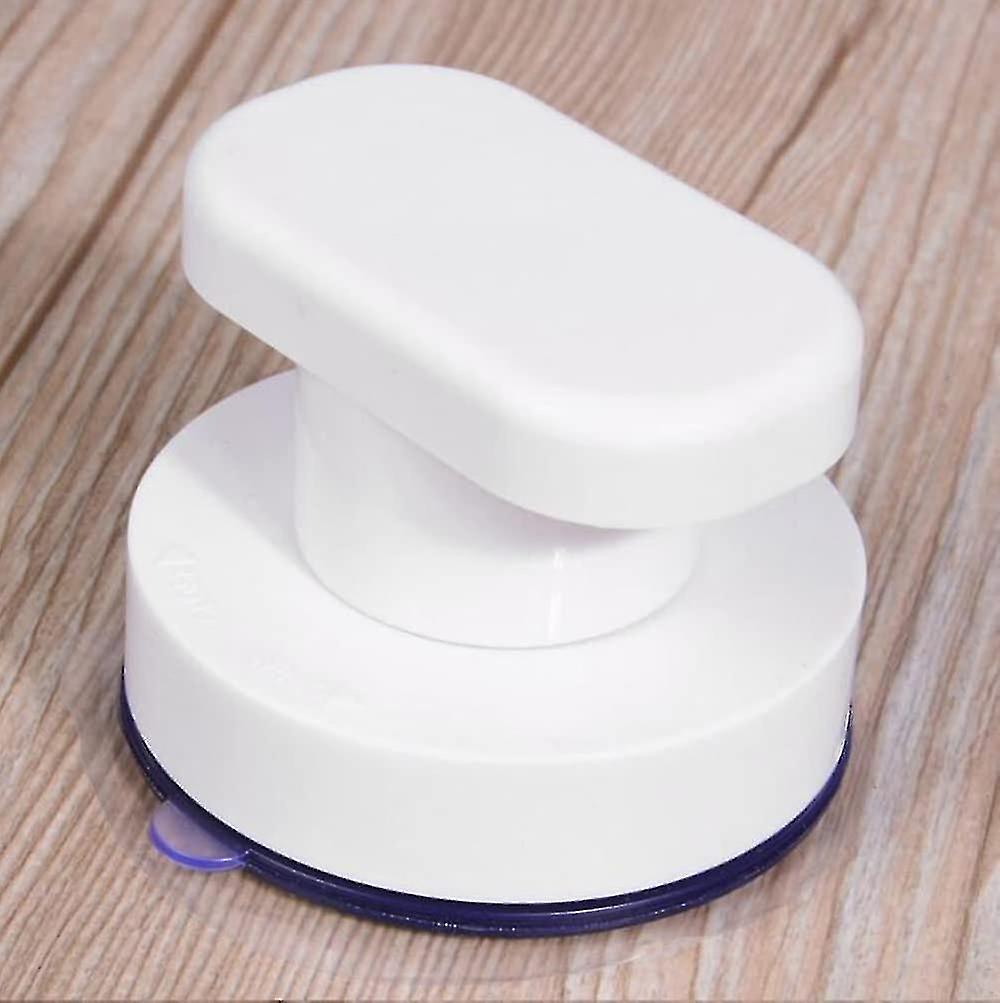 Suction Cup Glass Mirror Door Handle - Bath, Shower, Kitchen Drawer Handle