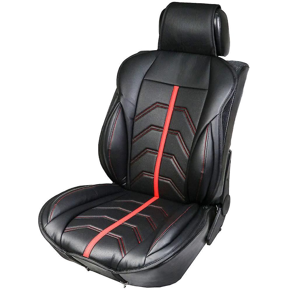 Pu Leather Universal Front Single Car Seat Covers Cushion Pack 1