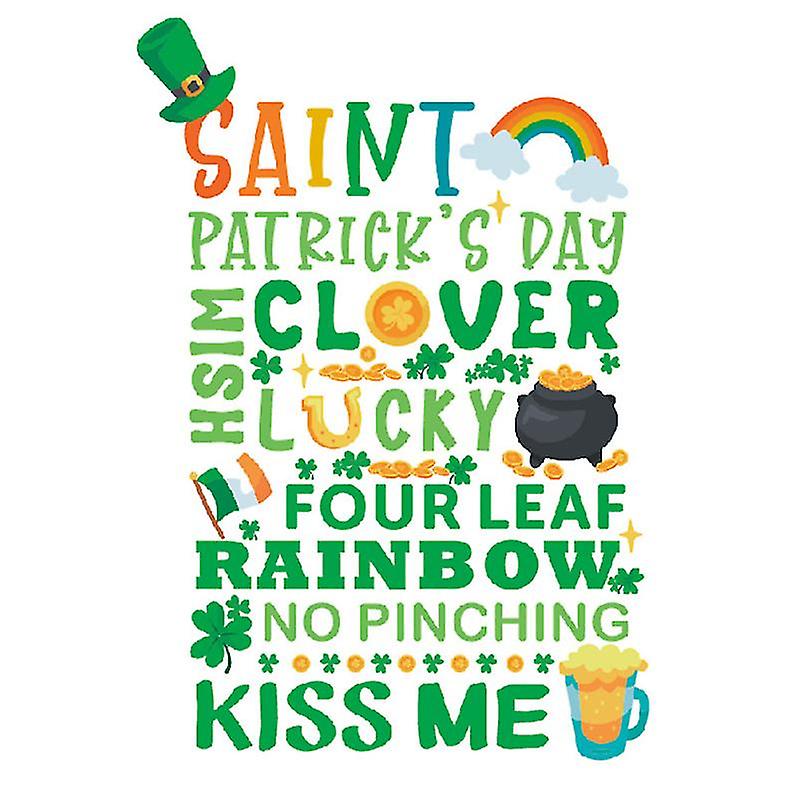 1pcs Ireland Festive Decals