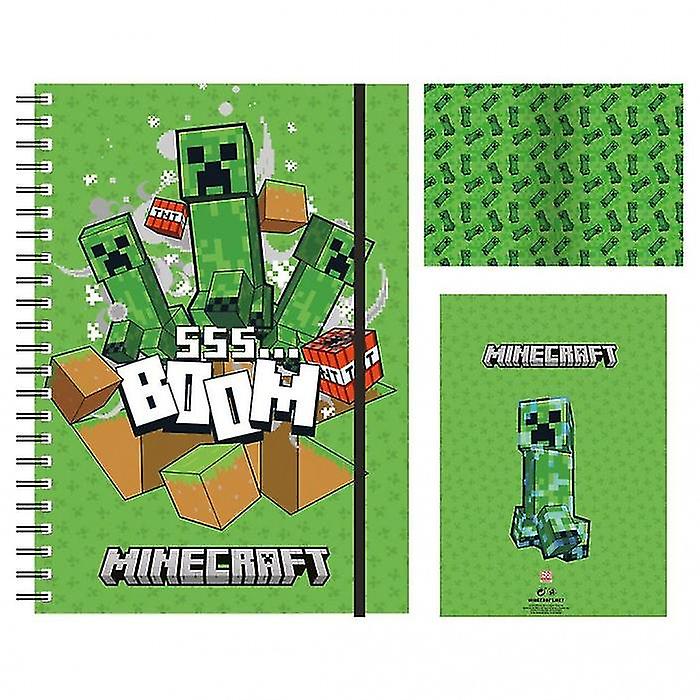 Minecraft A5 Wirebound Notebook