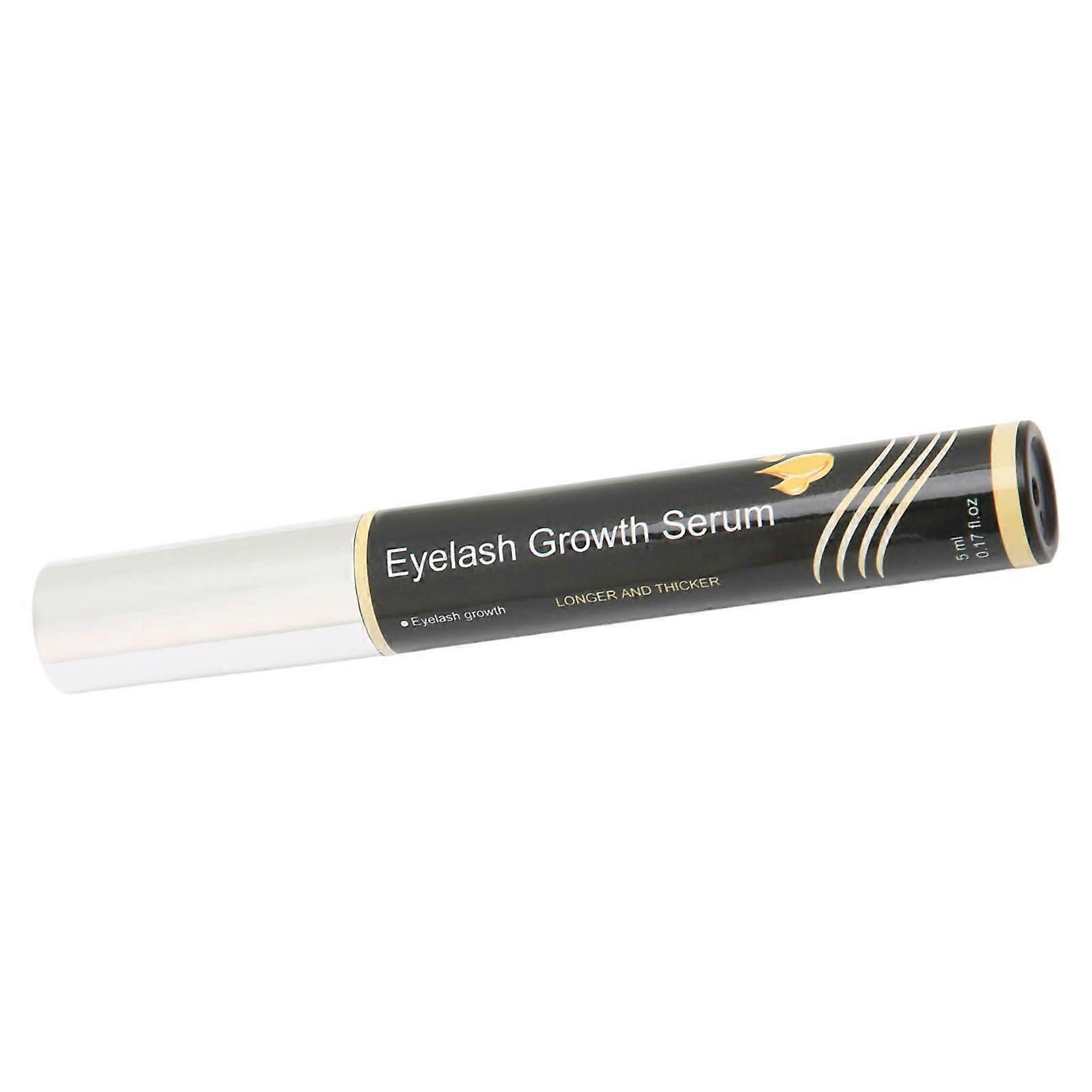 Eyelash Growth Serum Mild Moisturizing Nourishing Eyelash Enhancer for Longer Fuller Lashes 5ml 