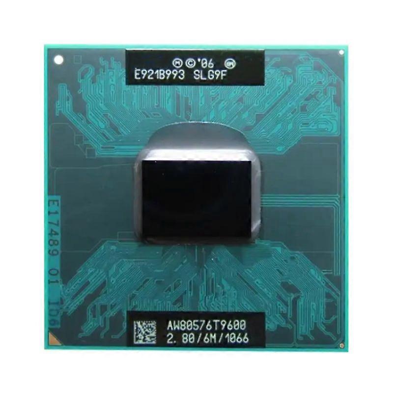 Core 2 Extreme T9600 CPU 插槽 PGA478,2 核,2 线程,2.80GHz,6MB 二级缓存,35W。