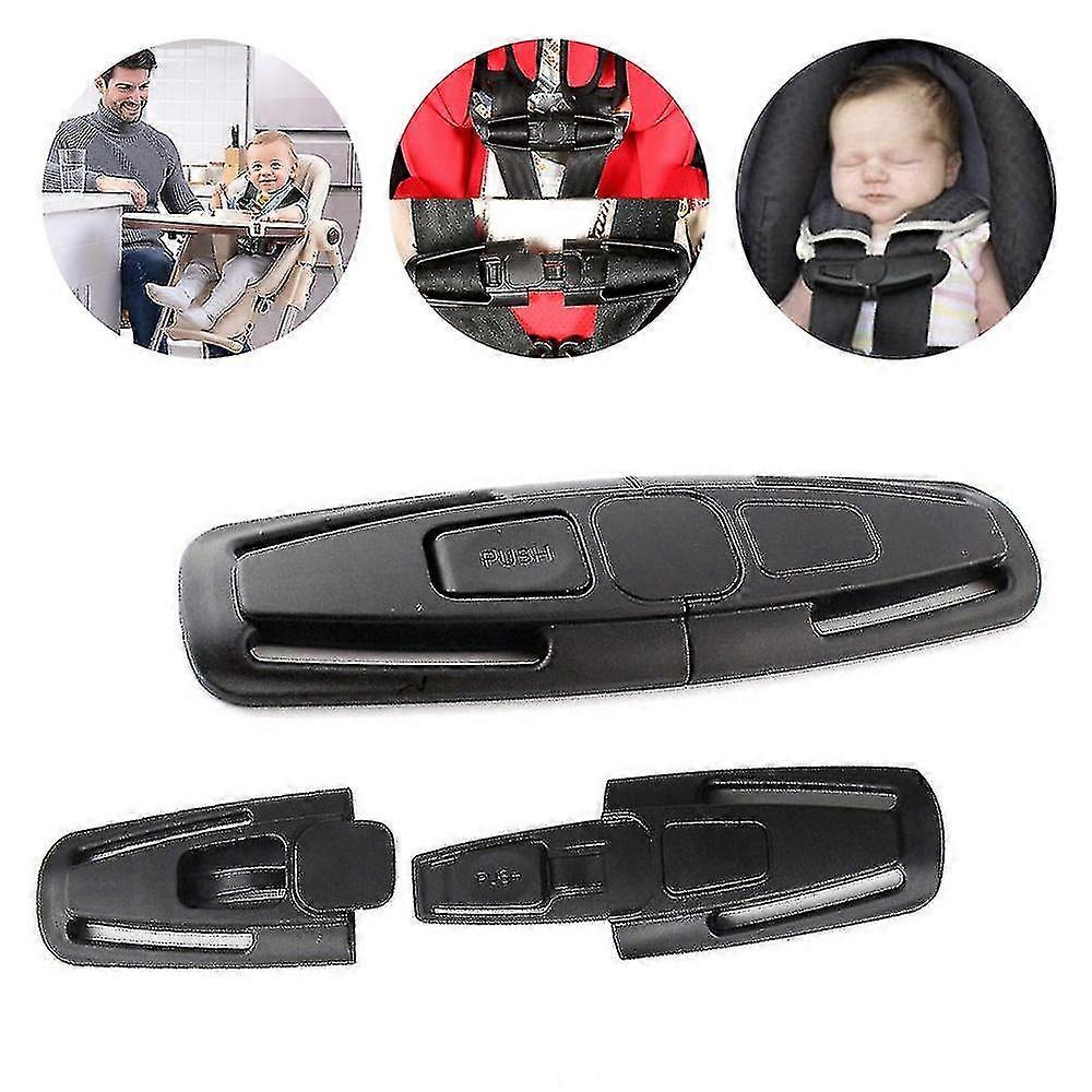 سيارة سلامة مقعد حزام حزام قفل تيت ضيق تسخير كليب مشبك آمن للطفل - 2 حزمة / 4 حزمة من قبل