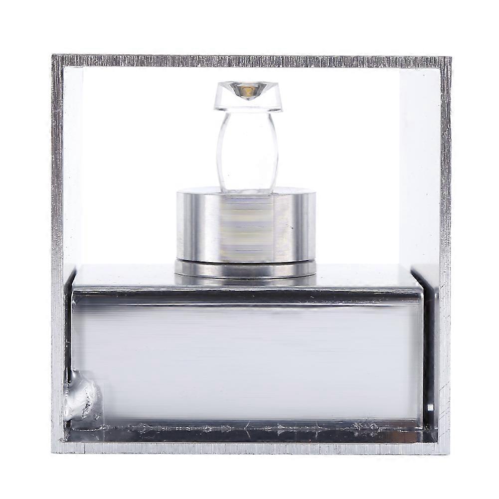 Silver 3W LED Wall Mount Light Up Down Cube Hotel Sconce Lighting Lamp Cool White