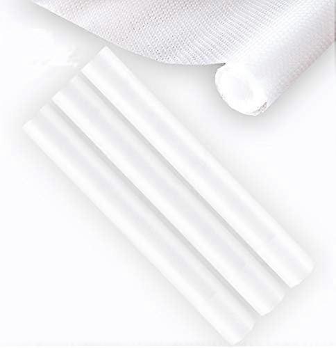 3 Pack Shelf Liner Rolls, Non-Slip and Non-Adhesive (Clear, 45 x 150cm) Waterproof EVA for Cupboard, Drawer