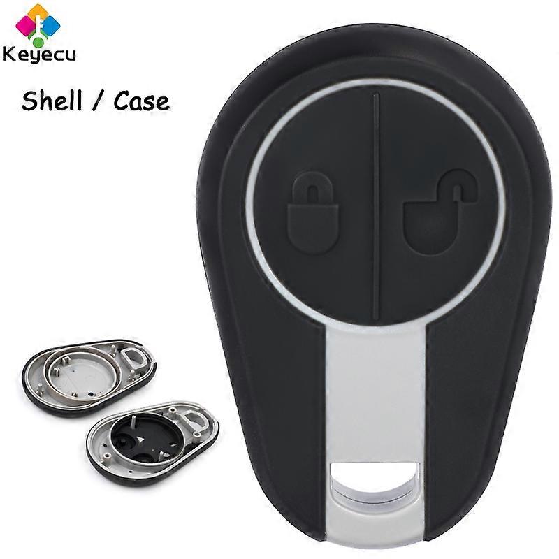 KEYECU Replacement Remote Control Car Key Shell Case Cover With 2 Buttons for Volvo Truck 630 670 780 880 Fob 21392420