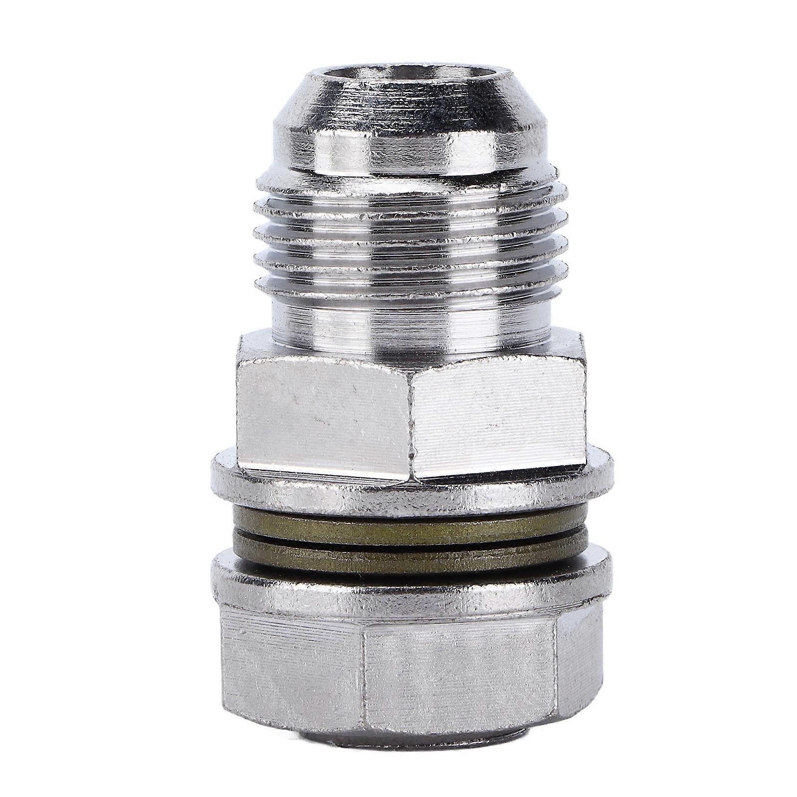 Oil Pan Return Adapter 10AN Drain Plug Adapters Fitting Replacement for Automobile Engine