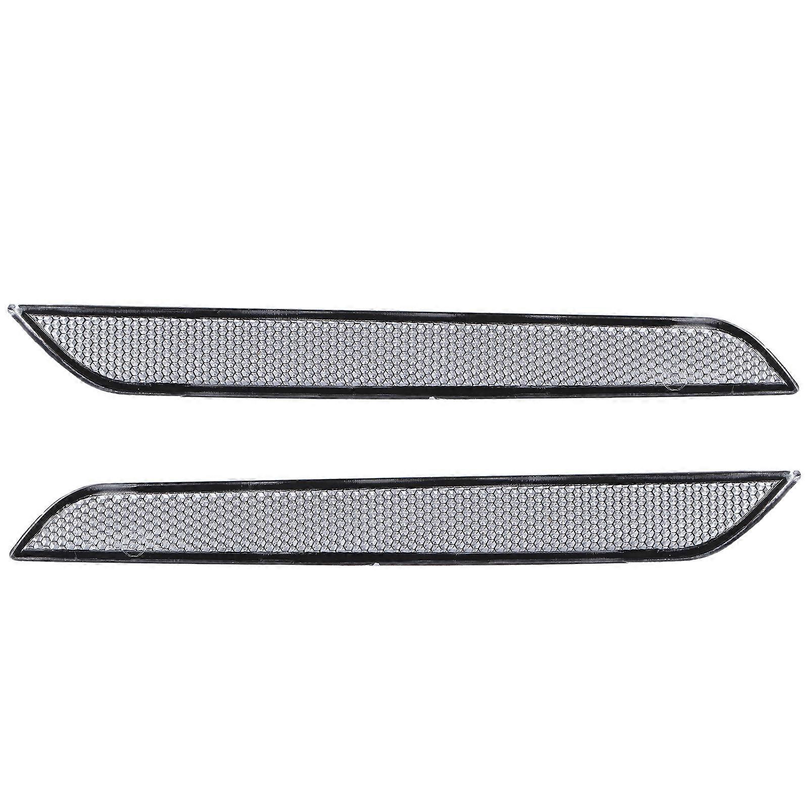 2stk sidemarkeringslys 63147187087 fremre støtfangerreflektorlampe for E71 / X6 / E70 / X5MWhite