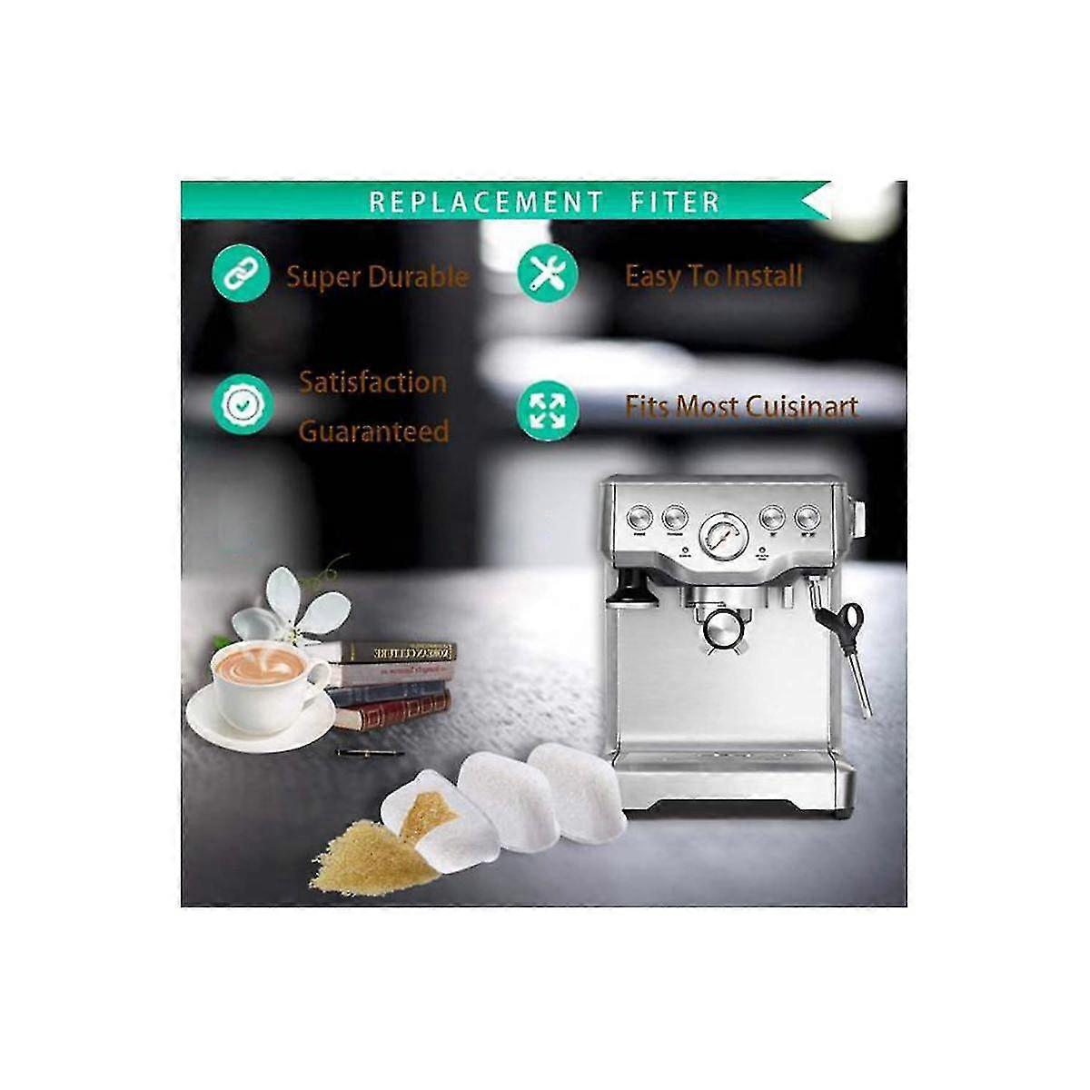 For 6 Pack Breville BWF100 Compatible Water Filters, Suitable for Breville Espresso Machine, Water Filters Element