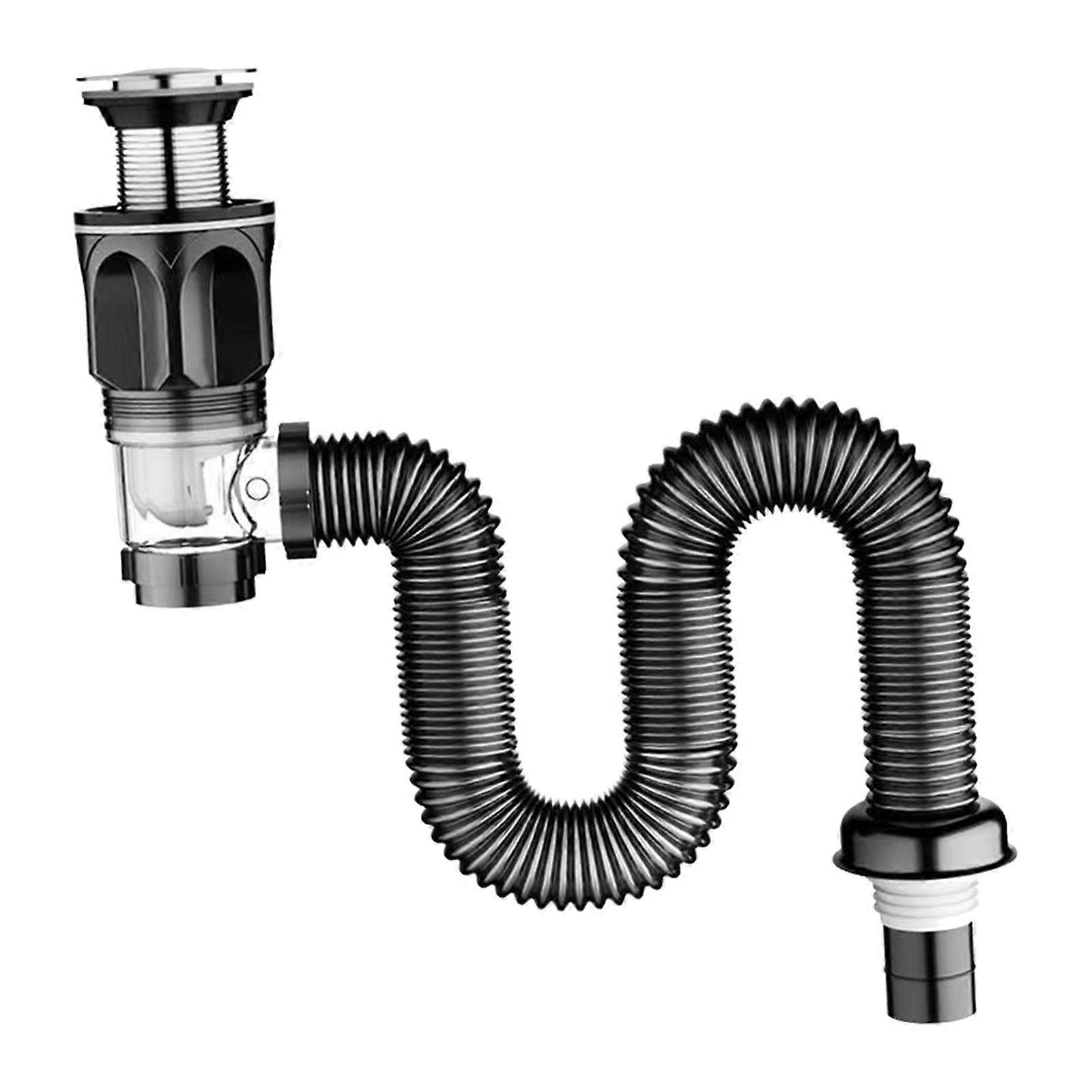 Bathroom Sink Drain Pipe Easy Installation Kitchen Under Sink Drain Pipe Kit