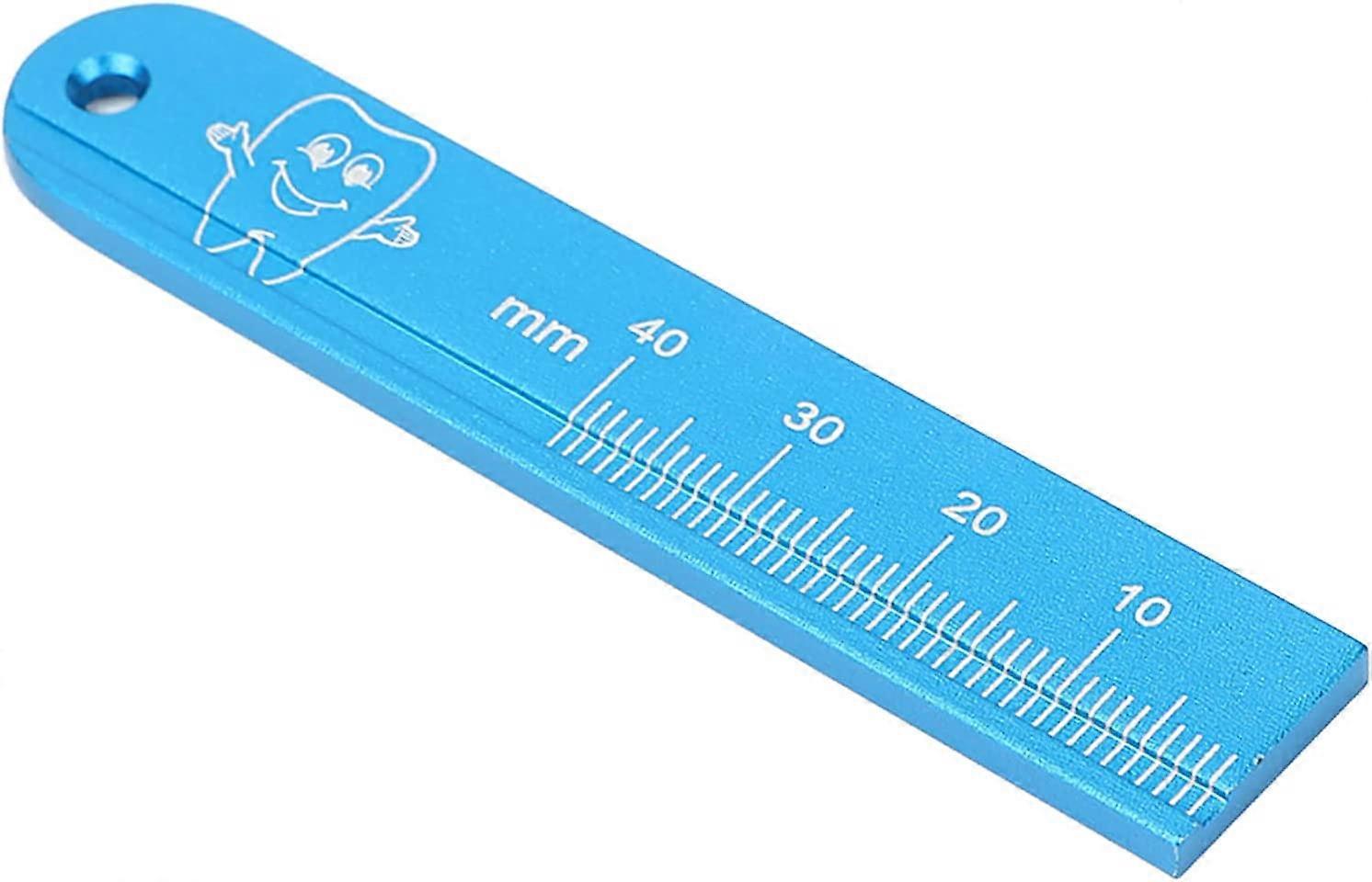 Righello dentale, righello endodontico, righello di misurazione dentale, strumenti autoclavabili con calibro orale in lega di alluminio