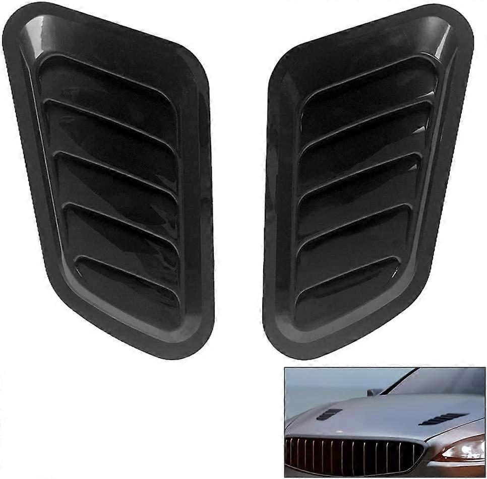 2 ks ozdobný kryt lišty Turbo Sací Lišta, černá