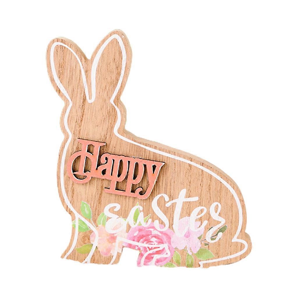  Easter Letters Bunny Crafts Tabletop Ornaments Rabbit Decorating for Table