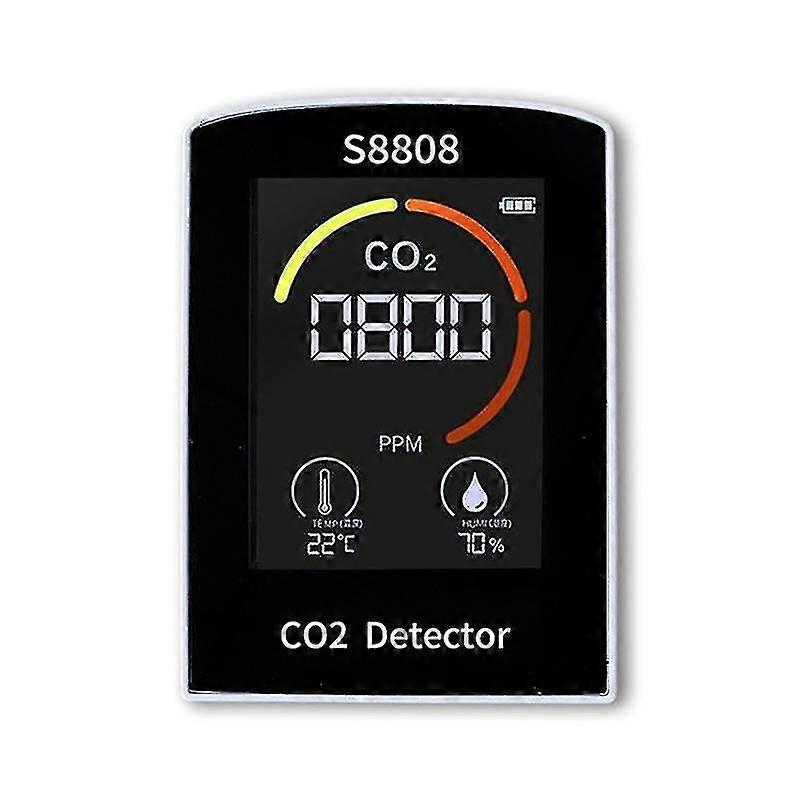4-in-1 Digital Co2 Meter Measure Carbon Dioxide Humidity Temperature Tvoc Sensor Tester Co2 Air Qua