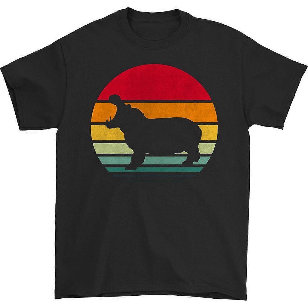 Tričko Hippopotamus Silhouette
