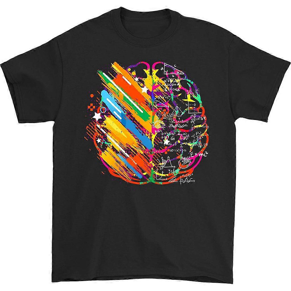 Human Brain Paint Splash T-shirt