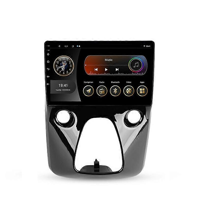 Car Radio For Peugeot 108 For Toyota Aygo B40 2014-2021 Multimedia Video WIFI Navigation GPS