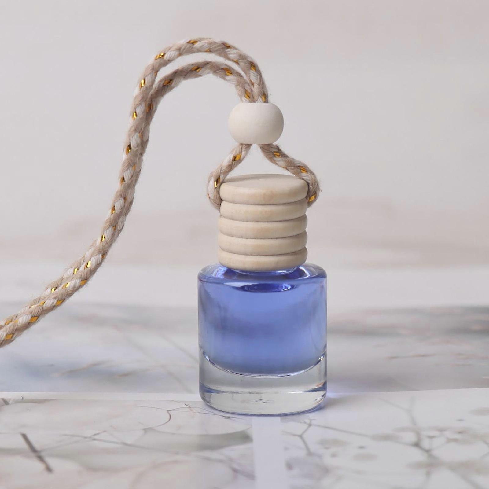 Mini Perfume Hanging Freshener And Oil Diffuser Automobile Aromatherapy Diffuser Mini Glass Bottle Pendant Freshener Diffuser For Essential Fragra 1