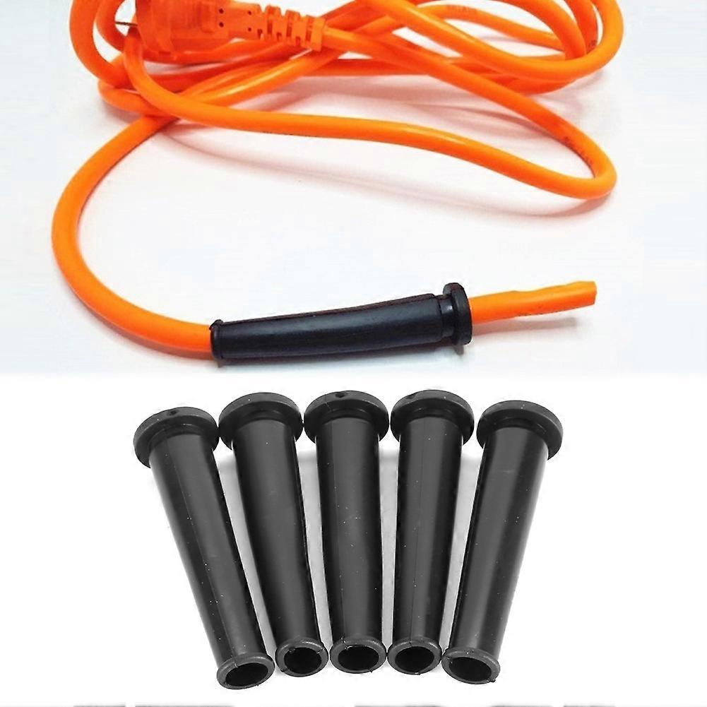 Rubber Wire Protector Cable 5Pcs Wire Connect Protective Sleeve Boot Covers For Angle Grinder Power Tool Power Cord Cable
