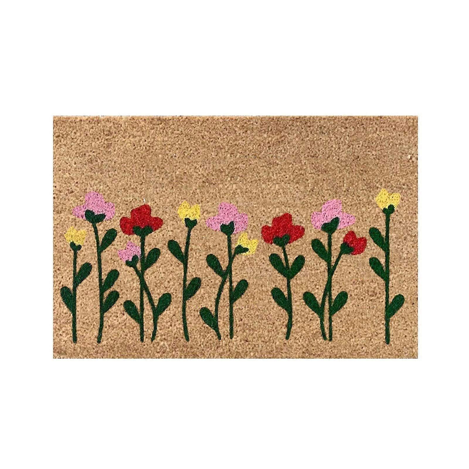 Doormat Blanket Home Front Door Decoration Mat AntiSlip Bottom Carpet FLYE2731