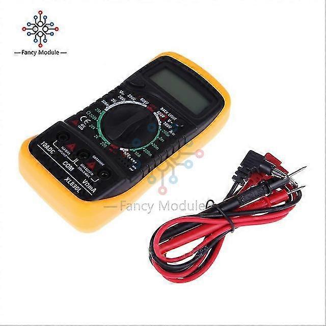 Xl830l Multimeter Lcd Backlight Portable Ac/dc Ammeter Voltmeter Ohm Voltage Tester Meter Multimetro Handheld Digital Tester