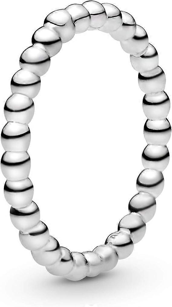 Jewelry - Beaded Ring - Gift For Her - Sterling Silver