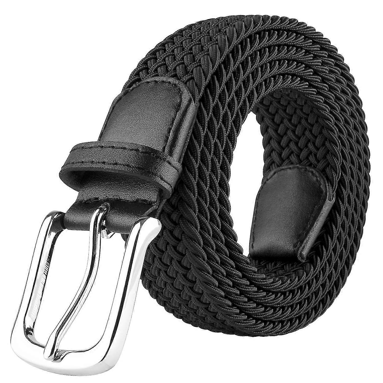 Elastic Belt, Stretch Braided Belt In Gift Box