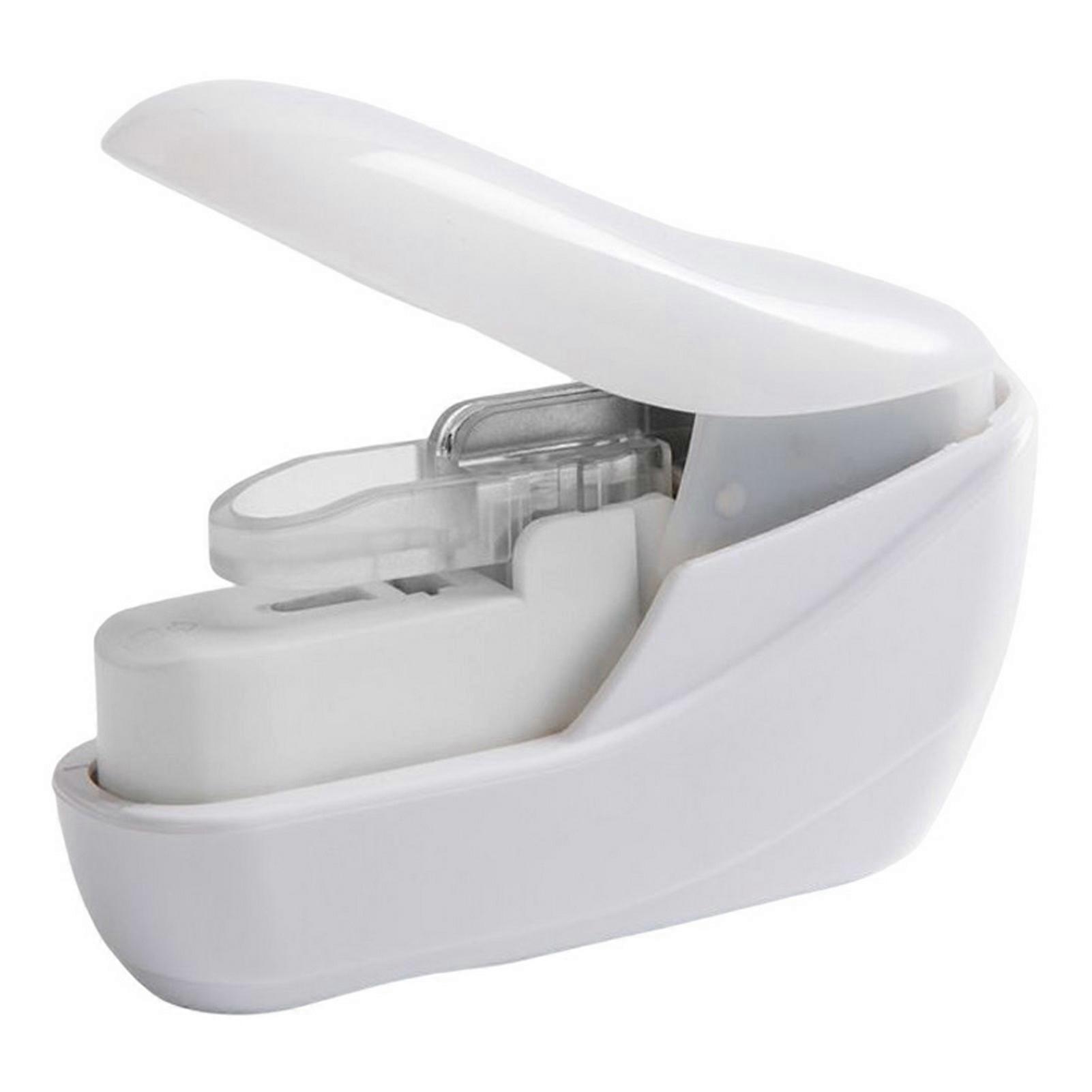 No Nails Stapler Ergonomic Labor-saving No Damage Binding Multi-use Paper Stapling Plastic Stapling Machine Student Book Stapler Office Supplies KAESI