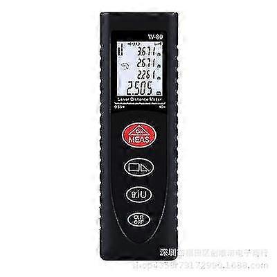 Laser Distance Meter, Portable Laser Measure Tool With Backlight, Distance Measure For Volume/area/pythagorean Batteries Included (60m)